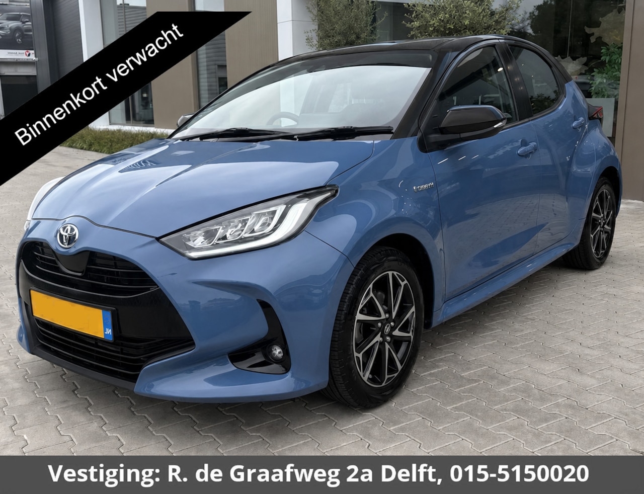 Toyota Yaris - 1.5 Hybrid Dynamic Bi-Tone | 1e eigenaar | Apple Carplay & AndroidAUTO | Camera | - AutoWereld.nl