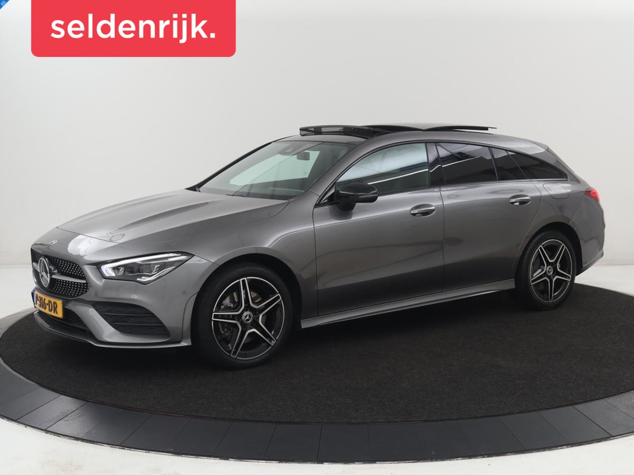 Mercedes-Benz CLA-klasse Shooting Brake - 250e Business Solution AMG Limited | SOH 94,2% | Panoramadak | Stoelverwarming | Matrix LE - AutoWereld.nl