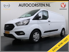 Ford Transit Custom - 320 2.0TDCI 130PK L2H1 Camera Trekhaak Stoelverwarming Euro 6 Airco Navi Cruise Control Bl