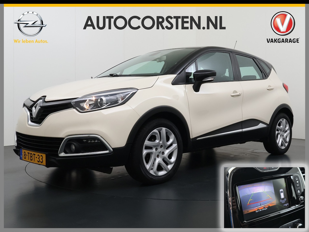 Renault Captur - TCe 90PK Trekhaak Stoelverwarming Camera Navi Pdc Ecc Dynamique Keyless Lmv 17" Isofix R-L - AutoWereld.nl