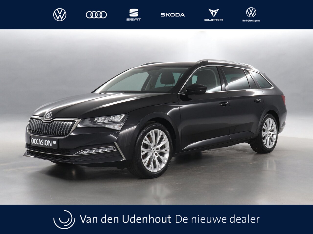 Skoda Superb Combi - 1.4 TSI iV 218pk PHEV Ambition  / Adaptief onderstel / Stoelverwarming / Navi - AutoWereld.nl