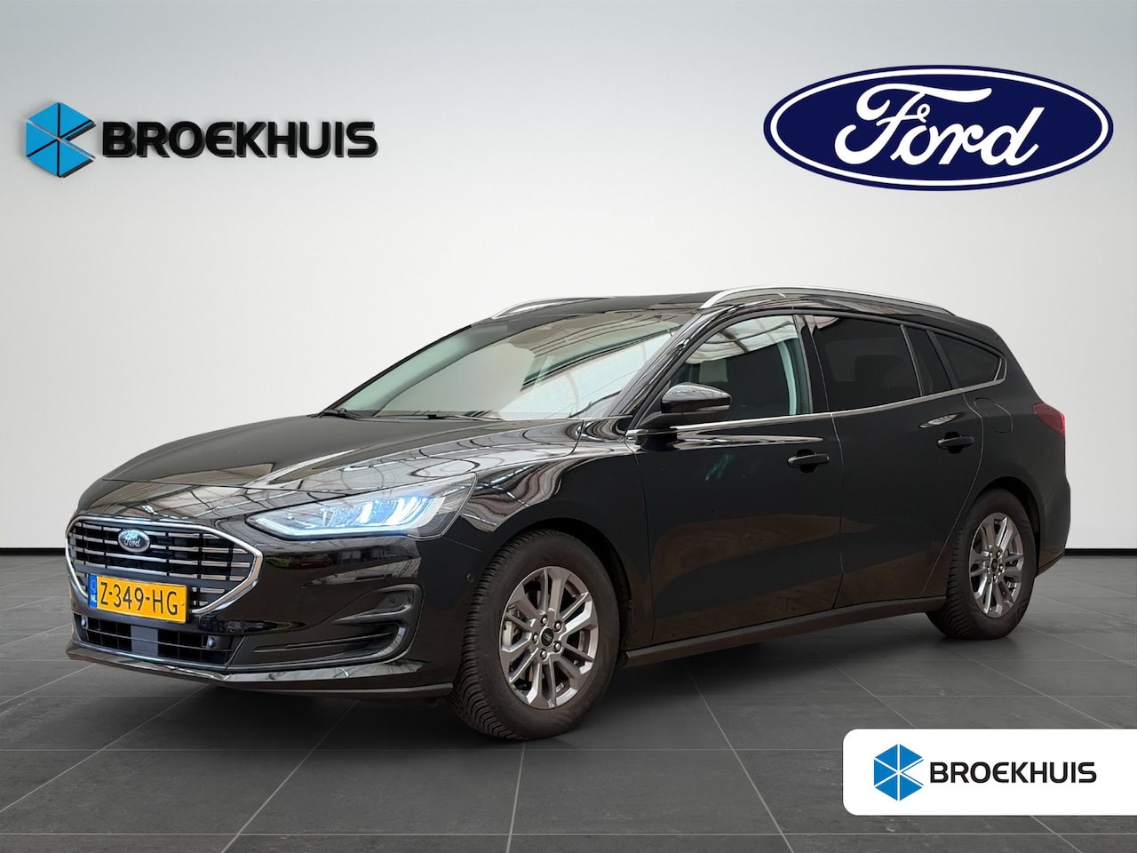 Ford Focus Wagon - 1.0 EcoBoost Hybrid Titanium 155pk | Elekt. Trekhaak | Winterpack | Adaptive Cruise | Dode - AutoWereld.nl
