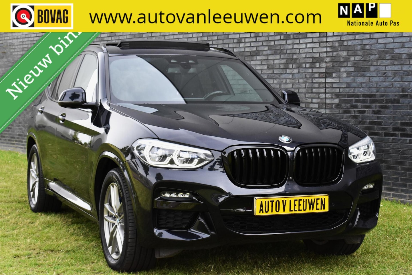 BMW X3 - xDrive30e Plug In High Executive M-PAKKET/PANORAMADAK/HEAD UP/ETC.! - AutoWereld.nl
