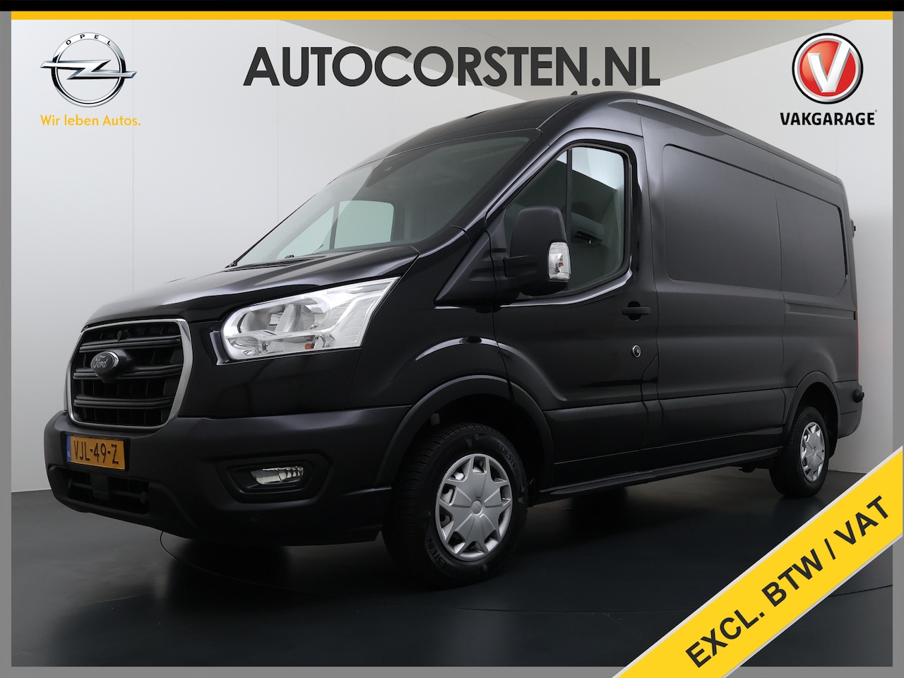 Ford Transit - 310 2.0TDCI 130PK L2H2 3-Persoons Navi* Camera Apple Carplay Android Auto Cruise Control L - AutoWereld.nl