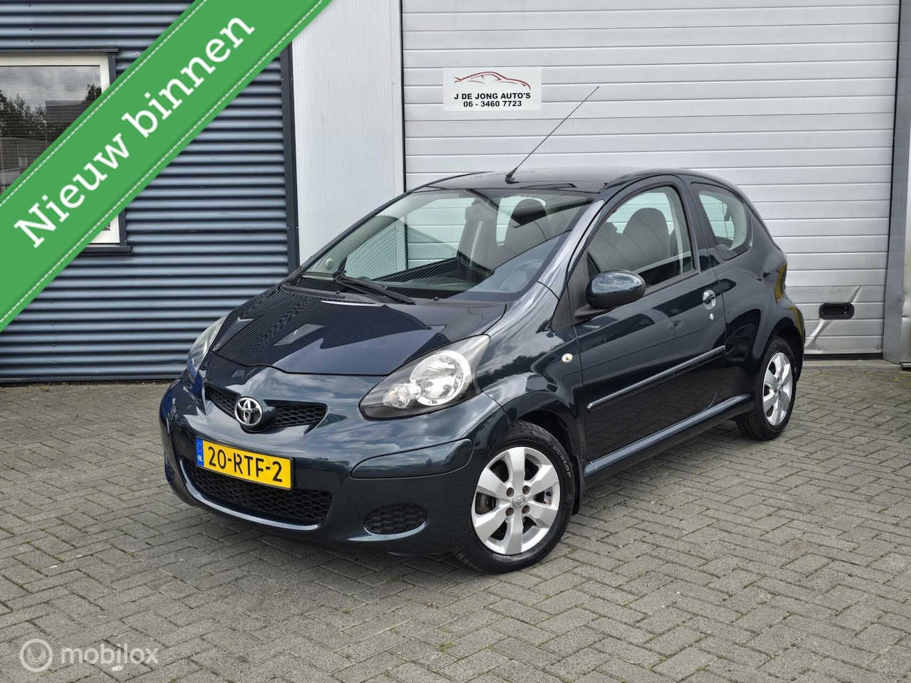 Toyota Aygo - 1.0-12V Aspiration Green Navigator 43000km! - AutoWereld.nl