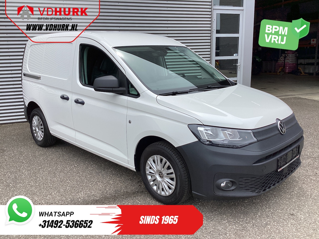 Volkswagen Caddy Cargo - 2.0 TDI 100 pk Omvormer/ Sortimo/ Cruise/ Airco/ DAB - AutoWereld.nl