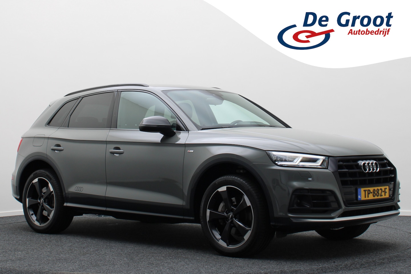 Audi Q5 - 2.0 TDI quattro Design Pro Line Plus Leer, ACC, Virtual Cockpit, Camera, Apple Carplay, DA - AutoWereld.nl