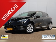 Renault Clio - 1.0 TCe Intens Groot Navigatie 16 inch LMV Half Leder Sfeerverlichting Navigatie Achteruit