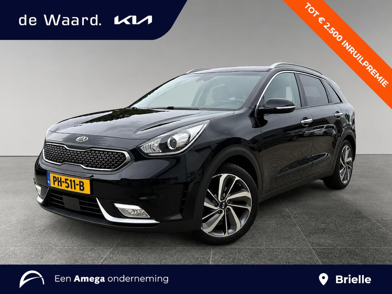 Kia Niro - ExecutiveLine 1.6 GDi Hybrid 140pk | JBL® AUDIO | LEDER | TREKHAAK | NAVI | CAMERA | APPLE - AutoWereld.nl