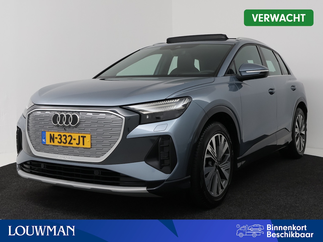 Audi Q4 e-tron - 40 Launch edition Advanced Plus 77 kWh | Panoramadak | Trekhaak | Adaptive Cruise Control - AutoWereld.nl