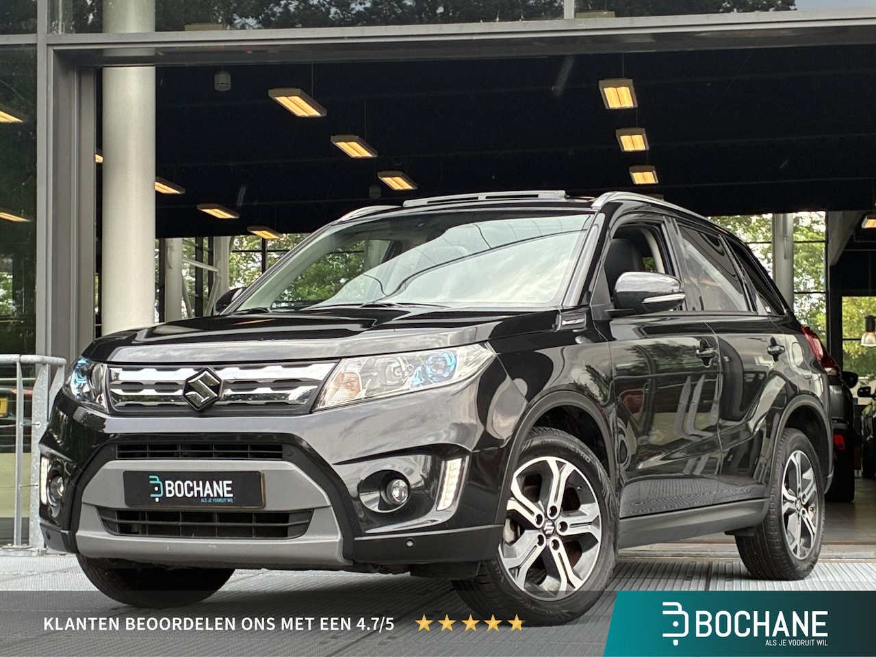Suzuki Vitara - 1.6 High Executive Automaat 120PK | Panoramadak | Half Leder | Adaptieve Cruise Control | - AutoWereld.nl