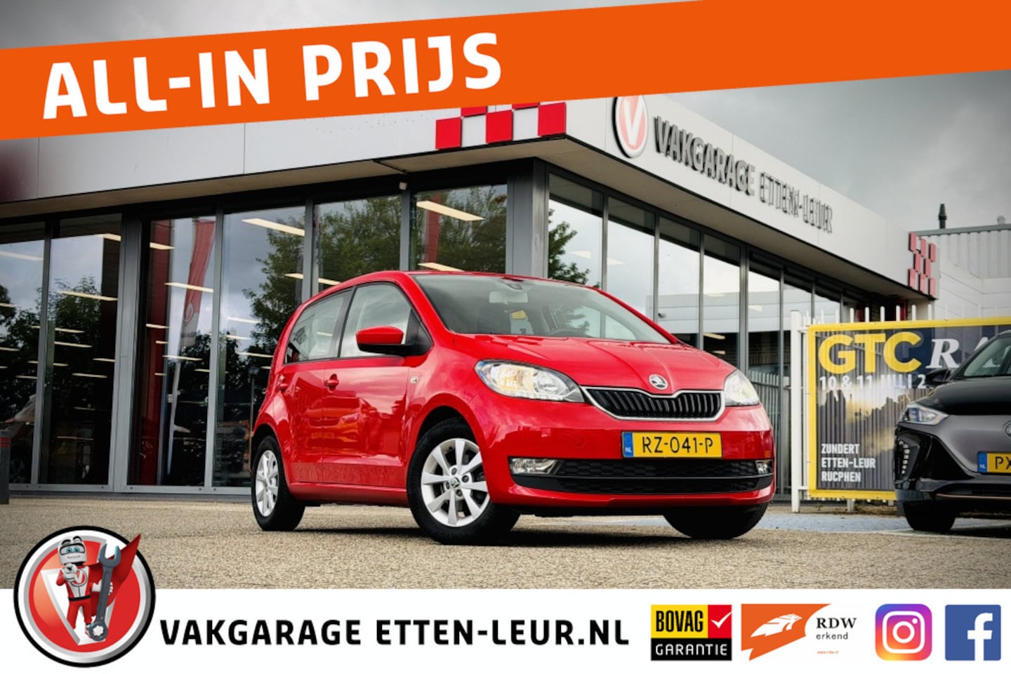 Skoda Citigo - 1.0 Grt. Ambition | AIRCO | CRUISE | PDC | BLUETOOTH - AutoWereld.nl