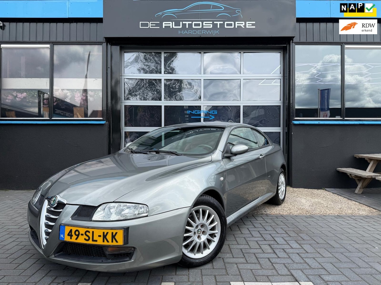 Alfa Romeo GT - 2.0 JTS 143026km!!! Distinctive Airco Leder Cruise pdc Zeer mooie Auto - AutoWereld.nl