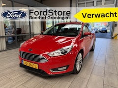 Ford Focus Wagon - 1.5 EcoBoost 150 pk Titanium | Trekhaak | 1500 kg trekgewicht | Voorruitverw. | 17" | Navi