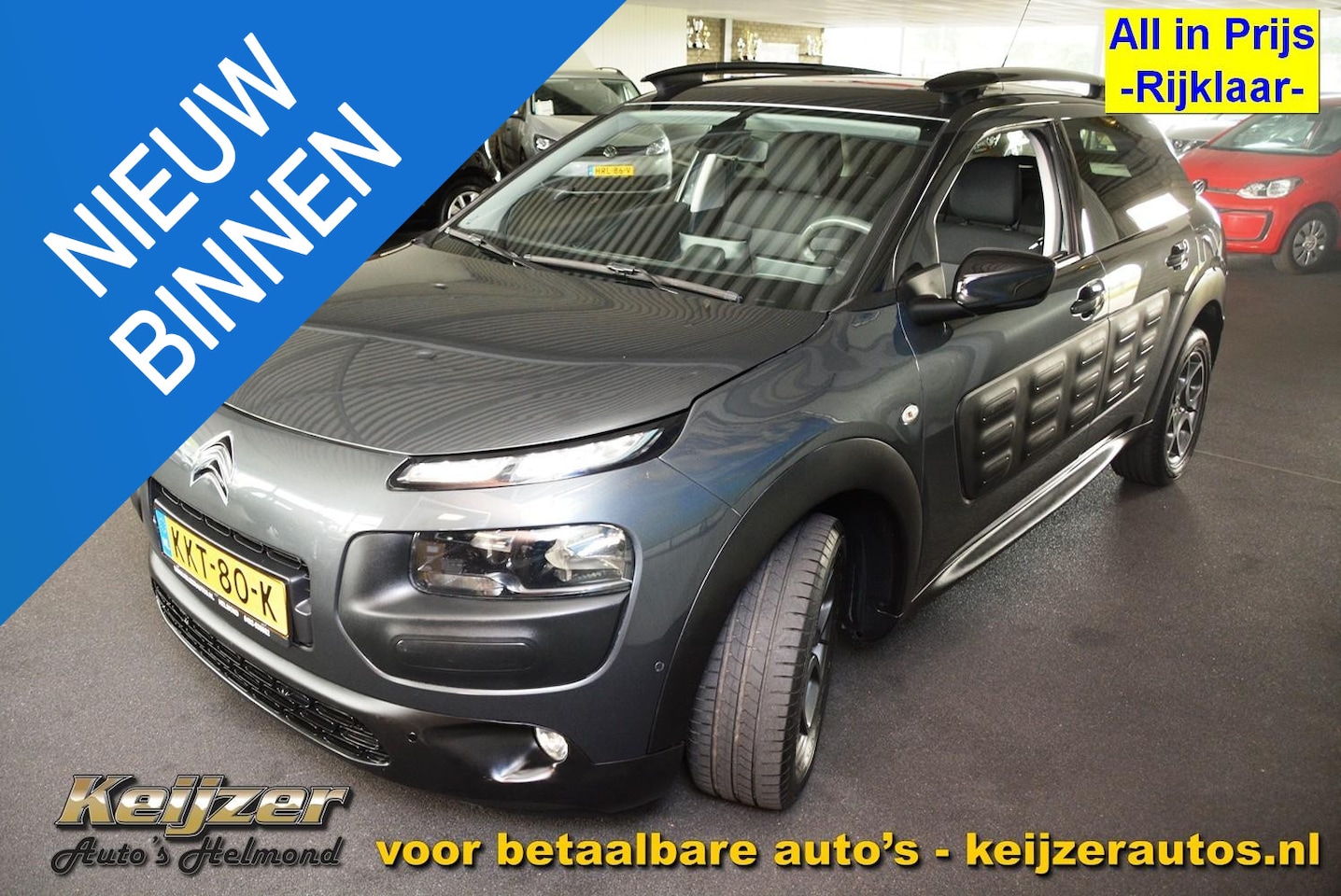 Citroën C4 Cactus - 1.2 PureTech W 1e eigenaar ! - AutoWereld.nl