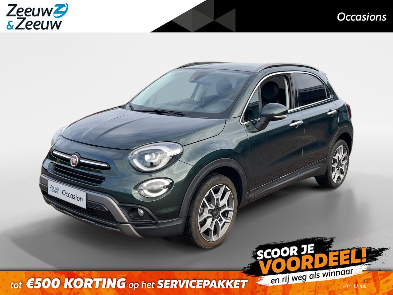 Fiat 500 X - 1.0 GSE Urban Opening Edition *Navi+Camera*Climate Control*Stoelverwarming*Trekhaak*Carpla - AutoWereld.nl