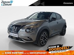 Nissan Juke - 1.6 Hybrid N-Design *Tch.pack*Coldpack light*Dodehoek sensoren*Camera360view*Stoel en stuu