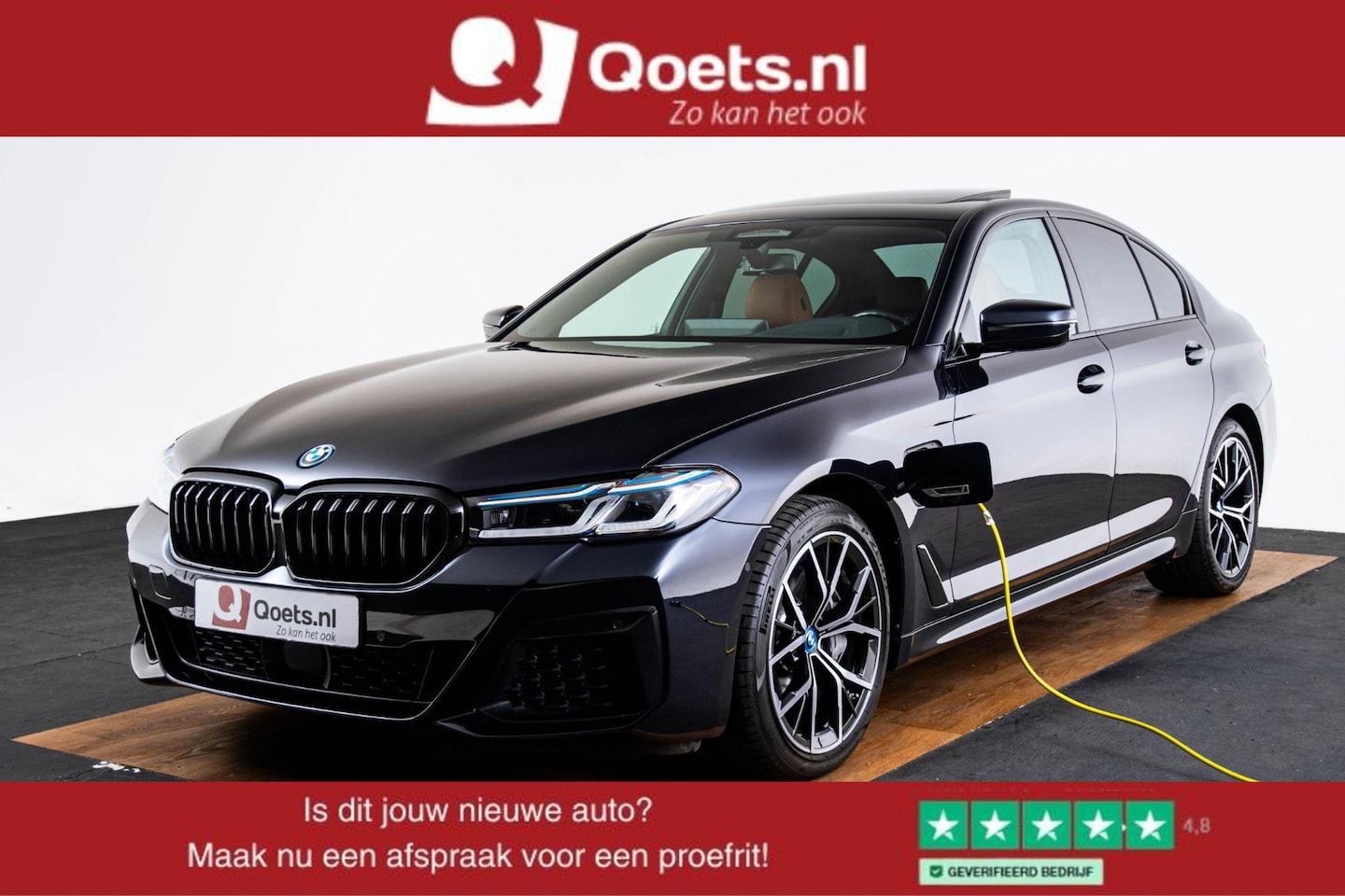 BMW 5-serie - 545e xDrive M Sport - Schuif/kanteldak - Head up - Driving Assistant Professional - Hifi - - AutoWereld.nl