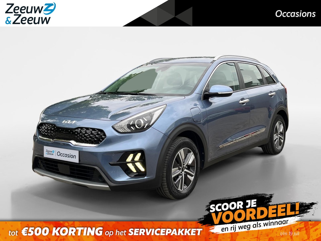 Kia Niro - 1.6 GDi PHEV DynamicLine | Climate Control | Cruise Control | Apple Carplay en Android Aut - AutoWereld.nl
