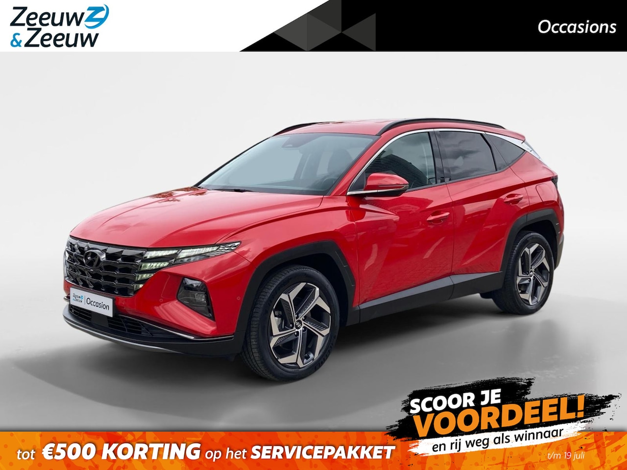 Hyundai Tucson - 1.6 T-GDI HEV Premium | Navi | Leder | 360 graden Camera | Stoelverwarming - AutoWereld.nl