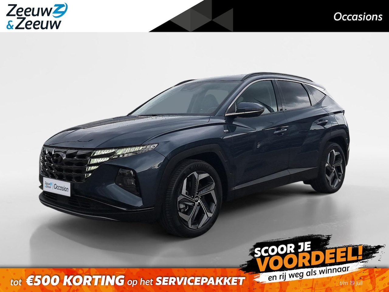 Hyundai Tucson - 1.6 T-GDI MHEV Premium | Automaat | 1650kg trekgewicht | Navi | Camera | - AutoWereld.nl
