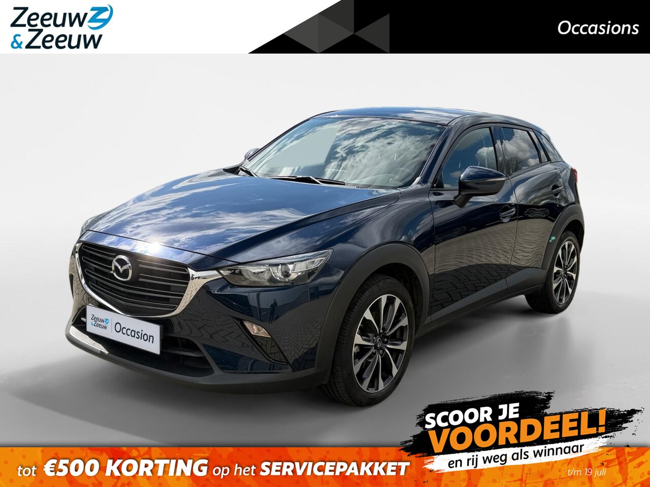 Mazda CX-3 - 2.0 SkyActiv-G 120 Sport Selected | Stoelverwarming | Navigatie | - AutoWereld.nl