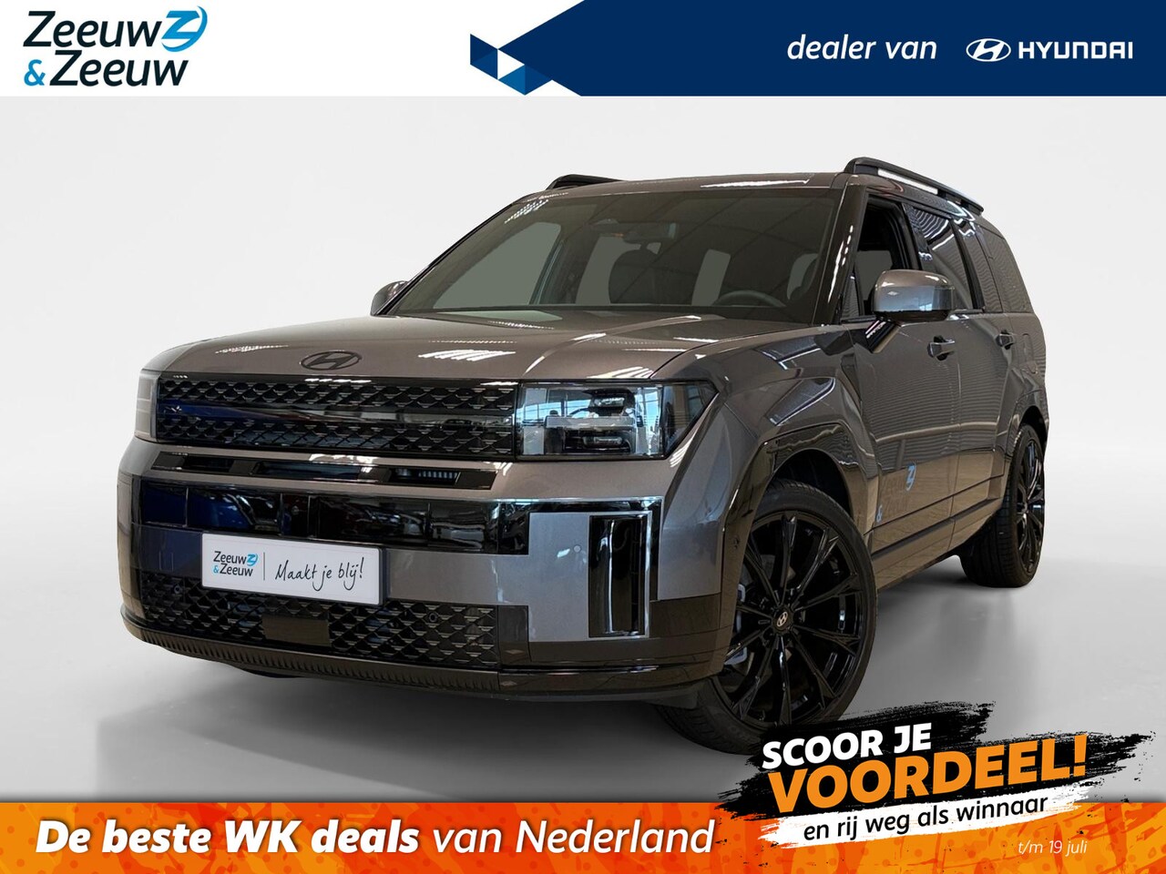 Hyundai Santa Fe - 1.6 PHEV BLACK LINE | 7-PERS. | 4WD | 21'' LM-VELGEN | - AutoWereld.nl