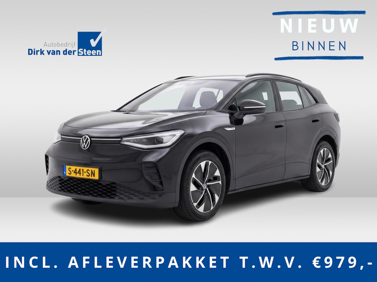 Volkswagen ID.4 - Pro 77 kWh | Stuurwiel Verwarmd | Lederen/ Alcantara Bekleding | Parkeersensoren Voor- En - AutoWereld.nl