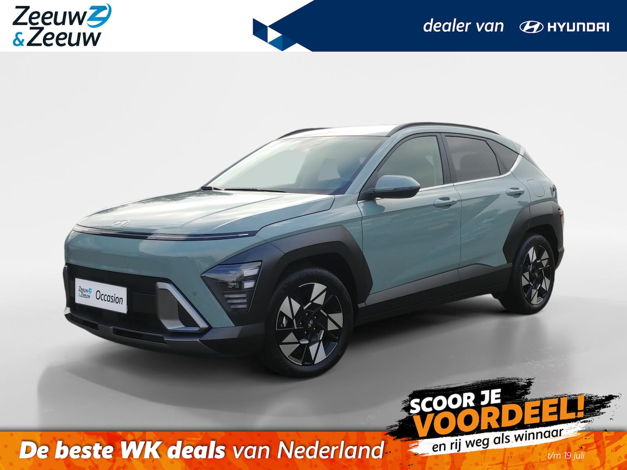 Hyundai Kona - 1.6 GDI HEV Premium Sky | Z&Z Topdeal | Van € 43.495, nu voor € 35.995 | - AutoWereld.nl