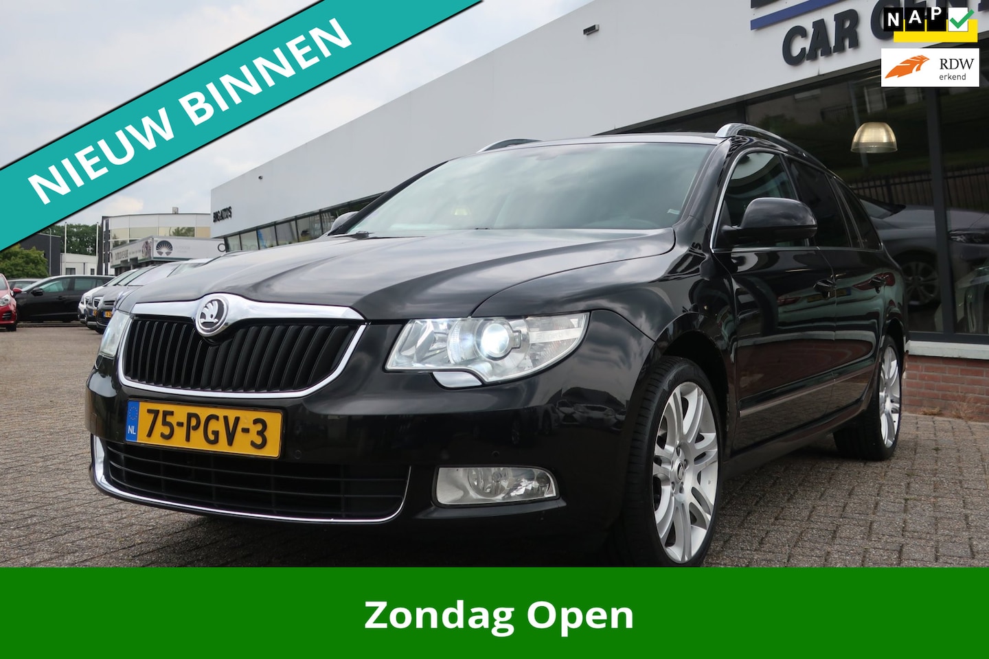 Skoda Superb Combi - 1.8 TSI Elegance Business Line 1.8 TSI Elegance Business Line - AutoWereld.nl