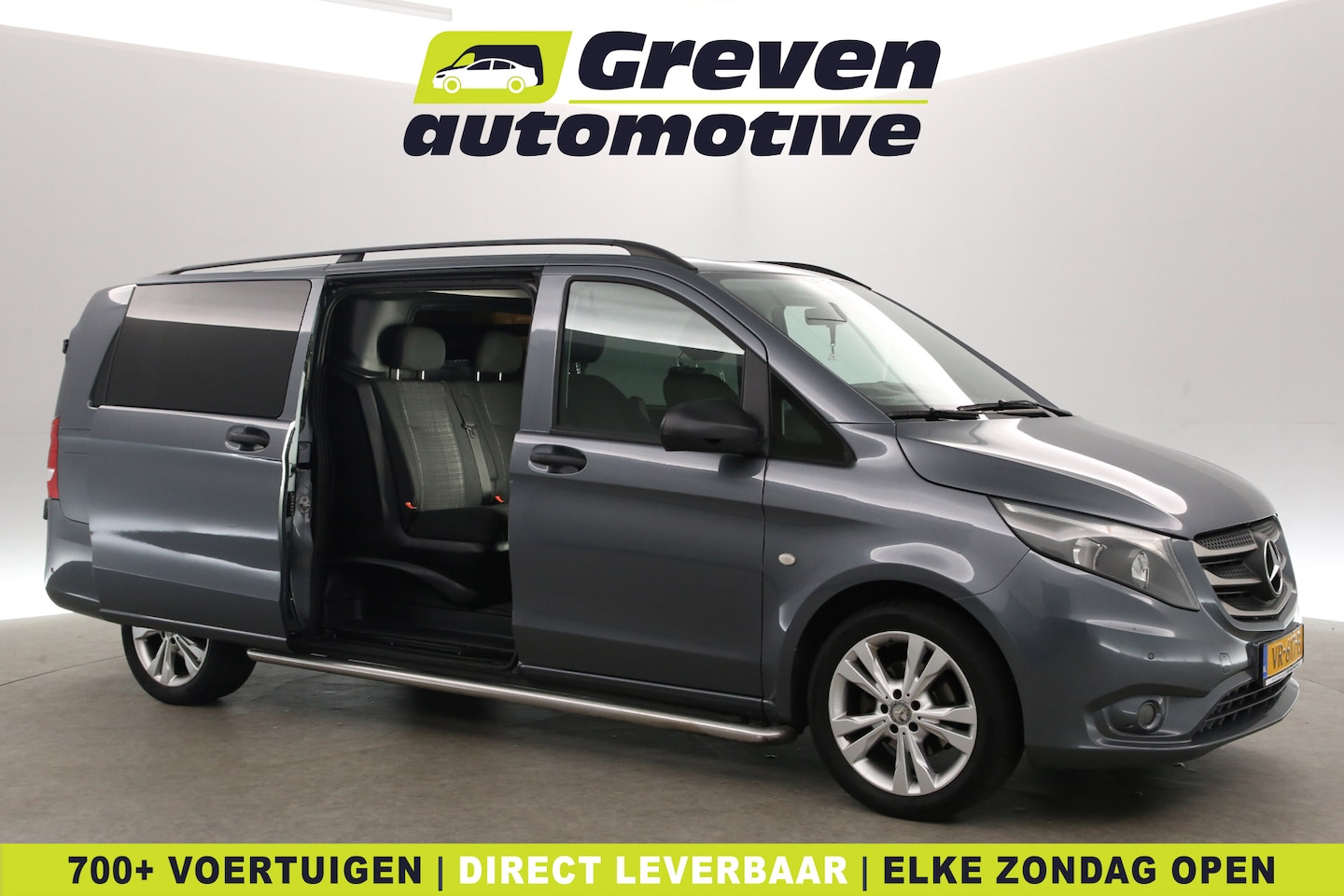 Mercedes-Benz Vito - 114 CDI Extra Lang | Dubbele Cabine | Automaat | Clima | Camera | Cruise | Trekhaak | Navi - AutoWereld.nl