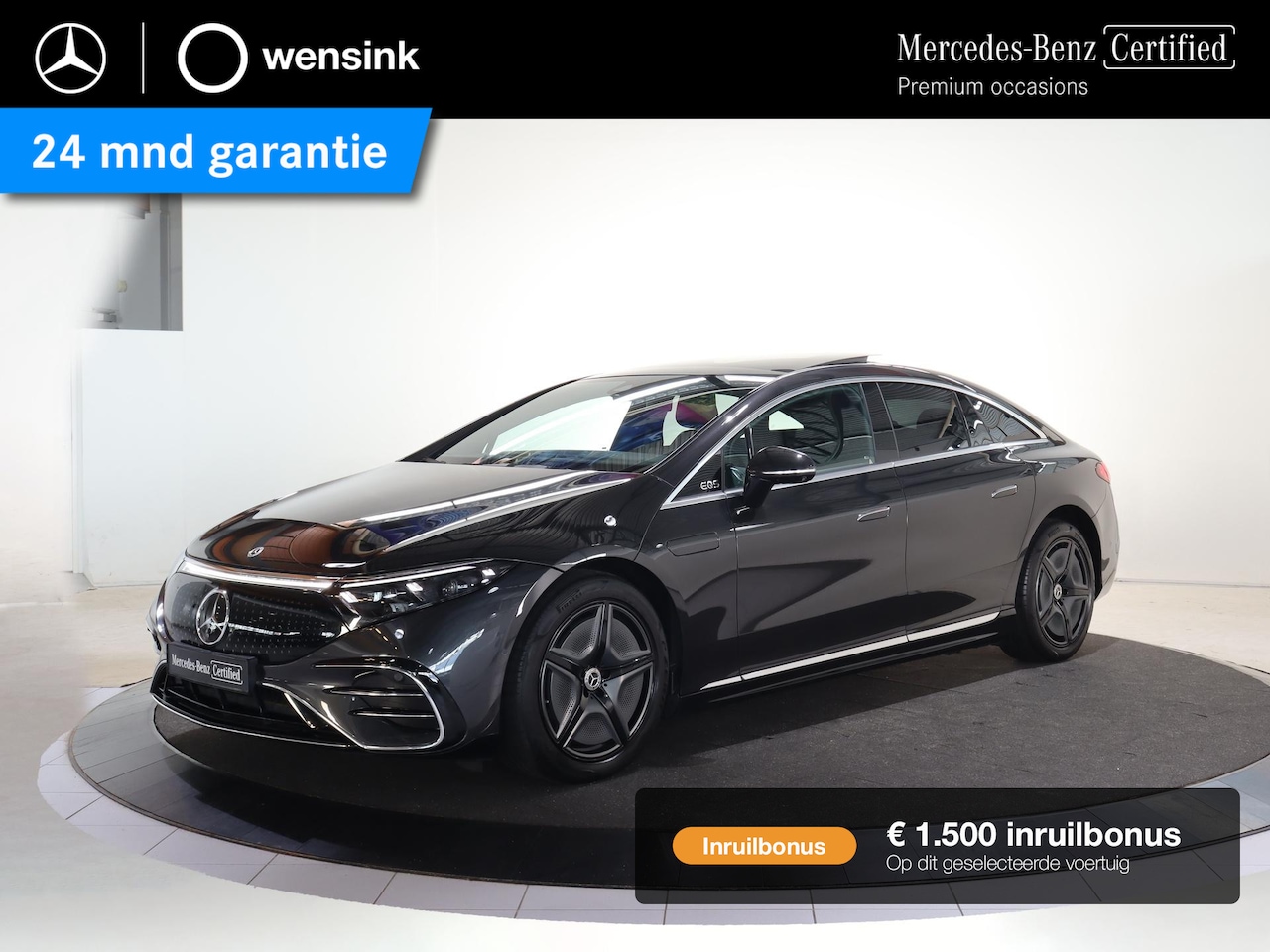 Mercedes-Benz EQS - 350 AMG Line 90 kWh | Panoramadak | Memory | 20" lichtmetalen velgen | Burmester | Digital - AutoWereld.nl