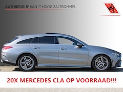 Mercedes-Benz CLA-klasse Shooting Brake - 200 163PK AUT7 AMG LINE PANORAMADAK CARPLAY SFEER 18'' WIDESCREEN TREKHAAK