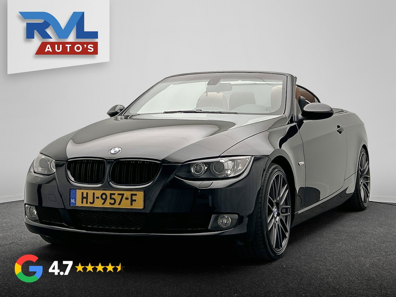BMW 3-serie Cabrio - 335i Executive Cabrio Automaat | Leder | Navigatie | Climate-control | Cruise | Xenon | - AutoWereld.nl