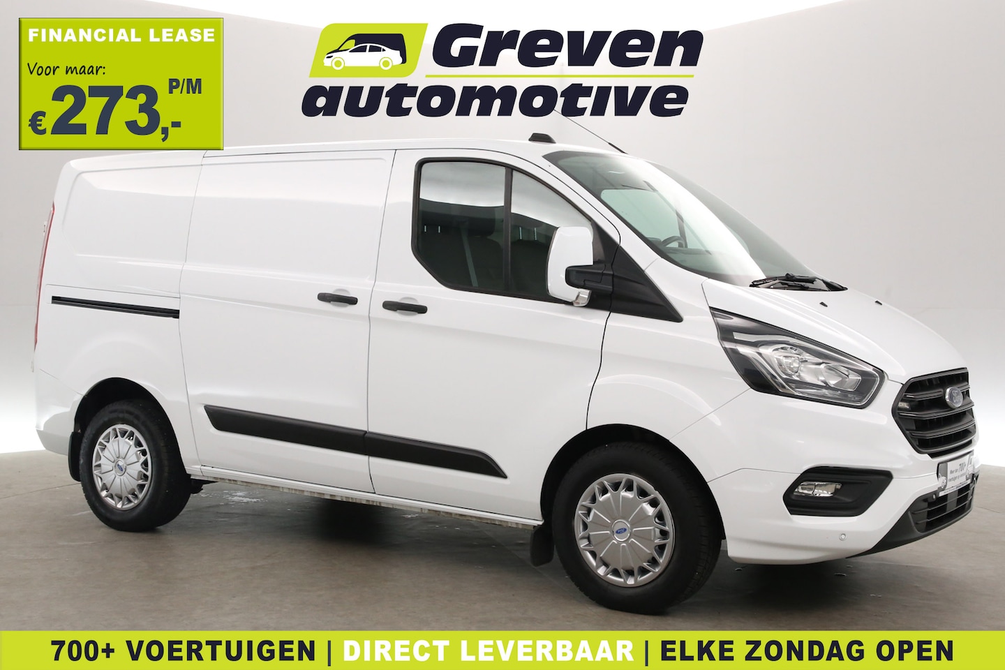 Ford Transit Custom - PHEV L1H1 | Airco | Cruise | Camera | 3 Zits | Carplay | 2xSchuifdeur | Navi | Parkeersens - AutoWereld.nl