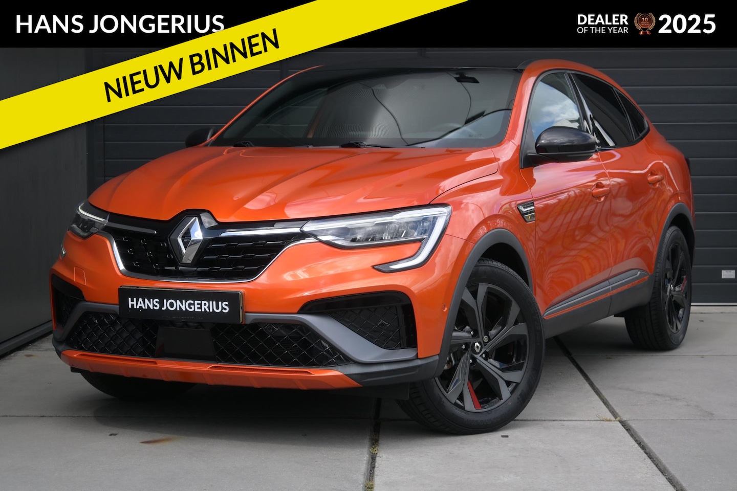 Renault Arkana - E-Tech Hybrid 145 RS Line | TREKHAAK | STUUR/STOELVERWARMING | LEDER | CAMERA | NAVI | APP - AutoWereld.nl