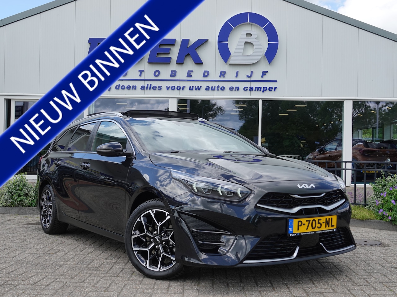Kia Cee'd Sportswagon - Ceed 1.0 T-GDi GT-Line PANO | H-LEER | ECC | LMV | STOEL- + STUURVERW. - AutoWereld.nl