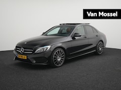 Mercedes-Benz C-klasse - 180 Premium AUTOMAAT | BURMESTER | DESIGNO INTERIEUR | SPORTSTOELEN | CLIMA | NAVIGATIE |