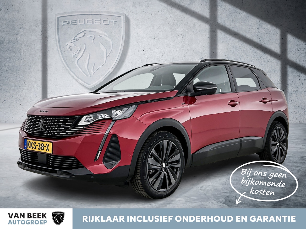 Peugeot 3008 - 1.2 Hybrid 136 GT | Rijklaar | Adaptive cc | Focal | Elektirsche achterklep | - AutoWereld.nl