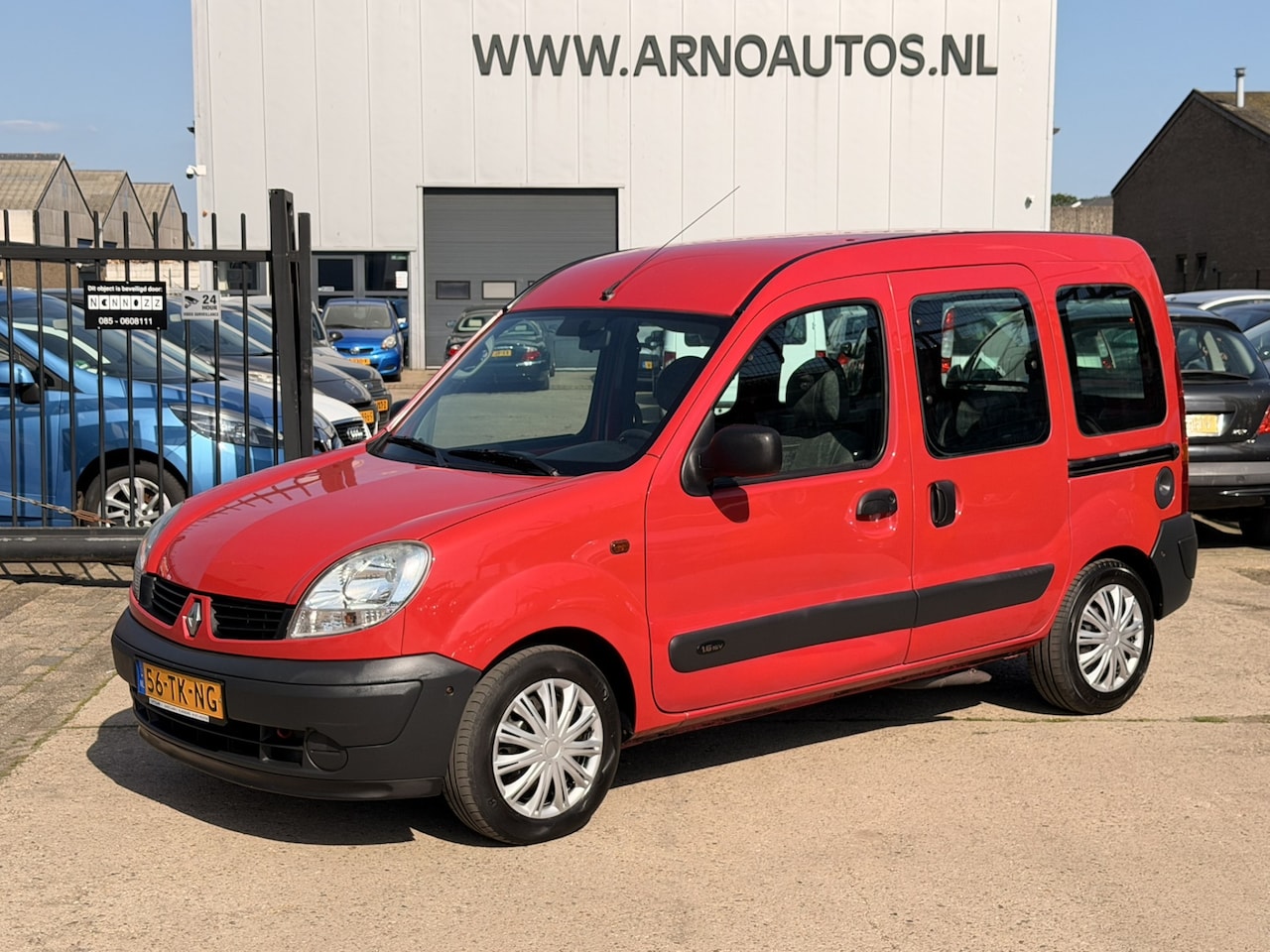 Renault Kangoo - 1.6 16V AUTOMAAT ROLSTOELAUTO/SCOOTMOBIELAUTO, KNIELSYSTEEM, 111.112 KM, AIRCO IJSKOUD, 2X - AutoWereld.nl
