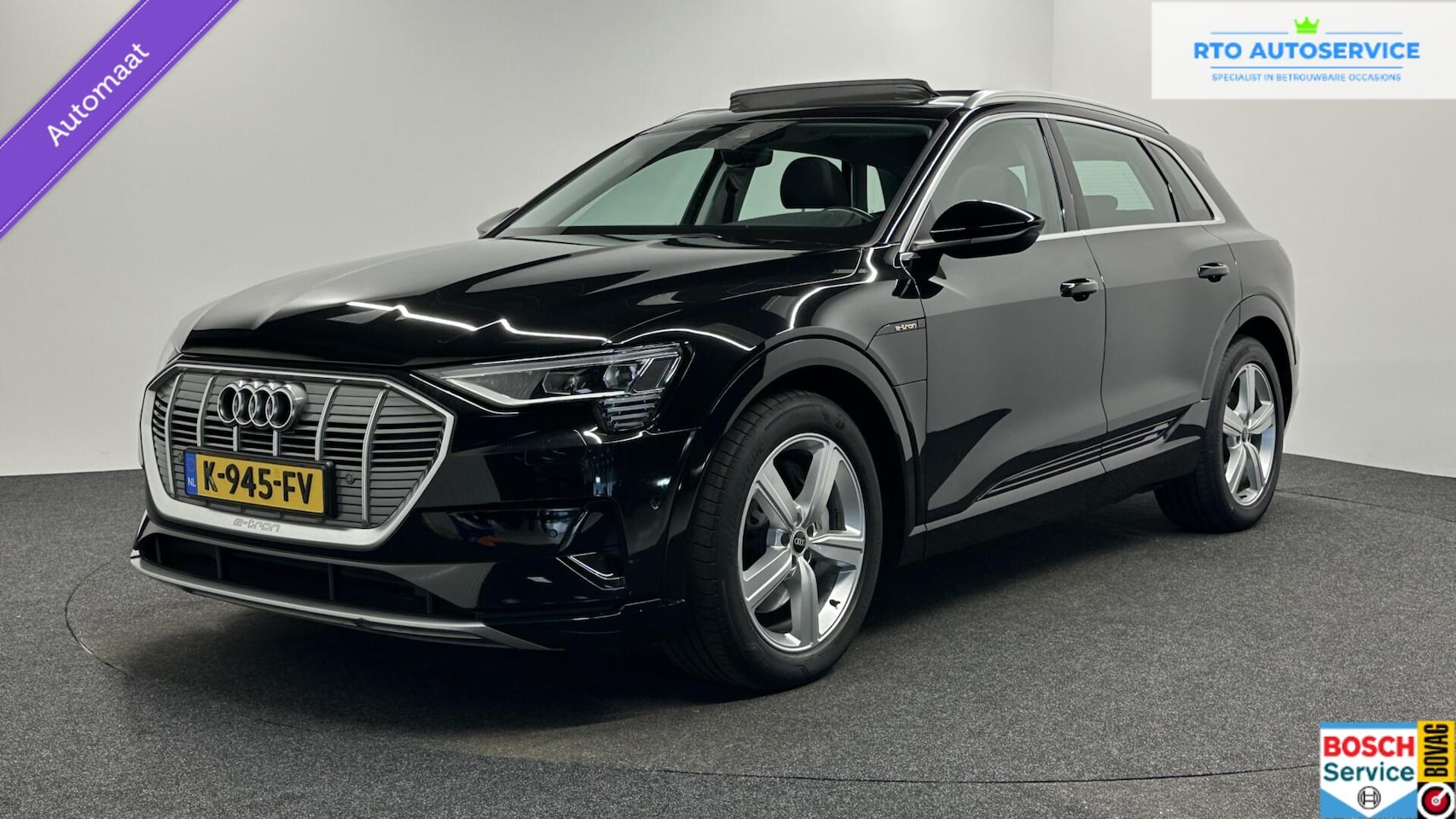 Audi e-tron - 55 quattro Business edition Plus 95 kWh LEER PANO ADAP CRUISE. - AutoWereld.nl