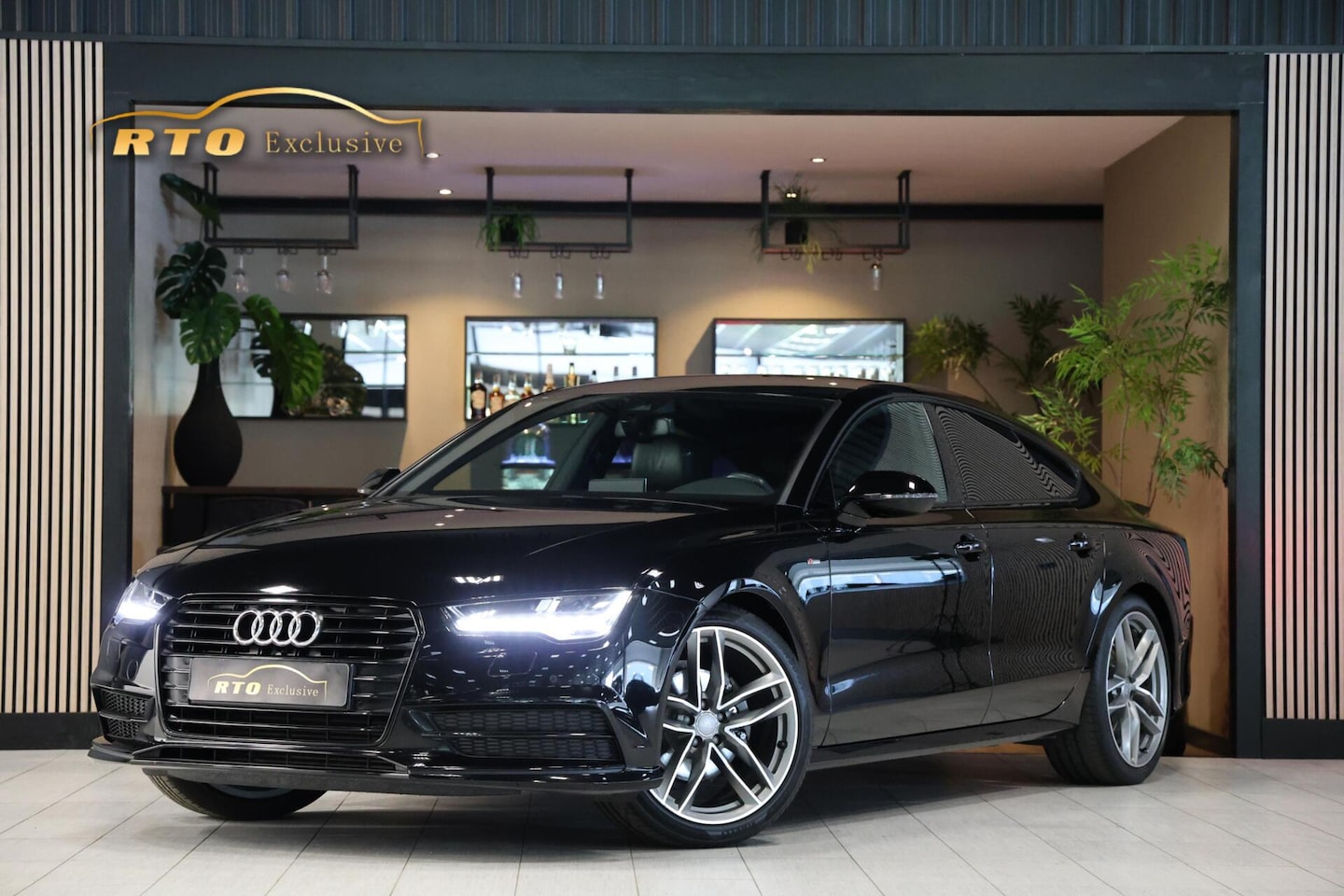 Audi A7 Sportback - 1.8 TFSI S-line|Leder|20''|Black|Matrix - AutoWereld.nl