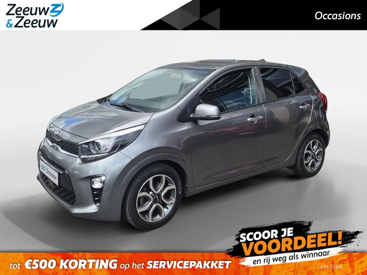 Kia Picanto - 1.0 DPi DynamicPlusLine | Automaat | Cruise Control | Climate Control | Navigatie | Camera - AutoWereld.nl