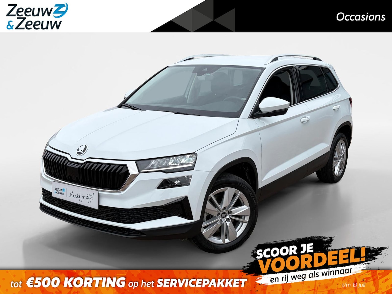 Skoda Karoq - 1.5 TSI ACT Business Edition *Automaat*Navi via Carplay*Camera*Parkeersensoren*Climate Con - AutoWereld.nl