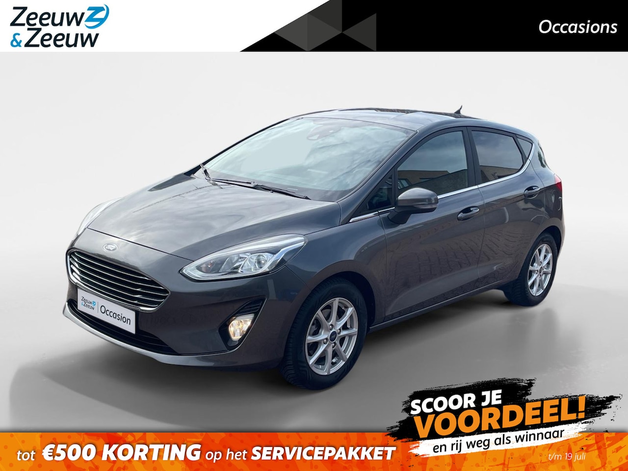 Ford Fiesta - 1.0 EcoBoost Titanium X *Navi*Climate*Parkeersensoren*LM.Velgen*Mooie Auto! - AutoWereld.nl