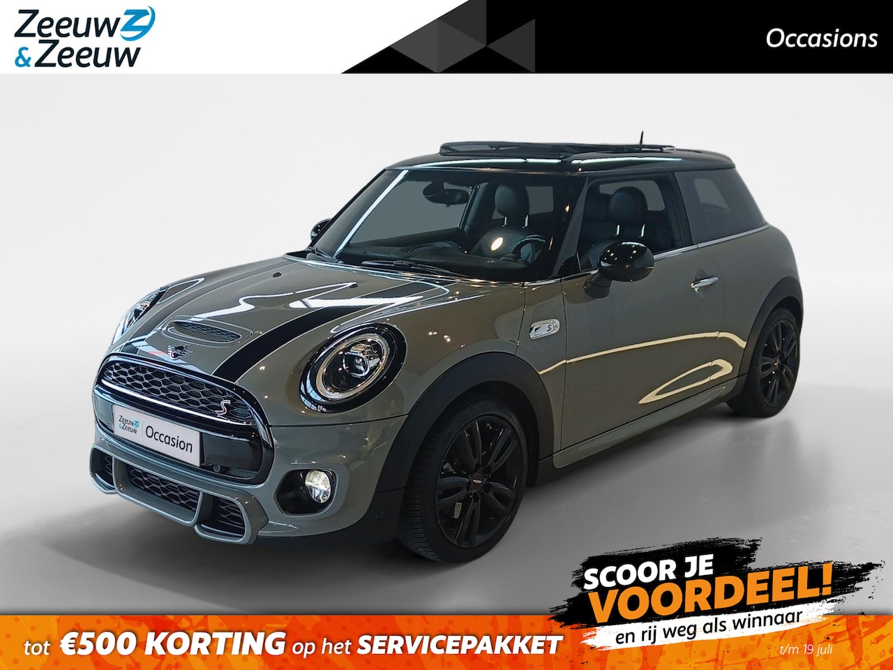 MINI 3-Deurs - 2.0 Cooper S Knightsbridge Edition *Automaat*Navigatie*Parkeersensoren*Climate Control*Sch - AutoWereld.nl
