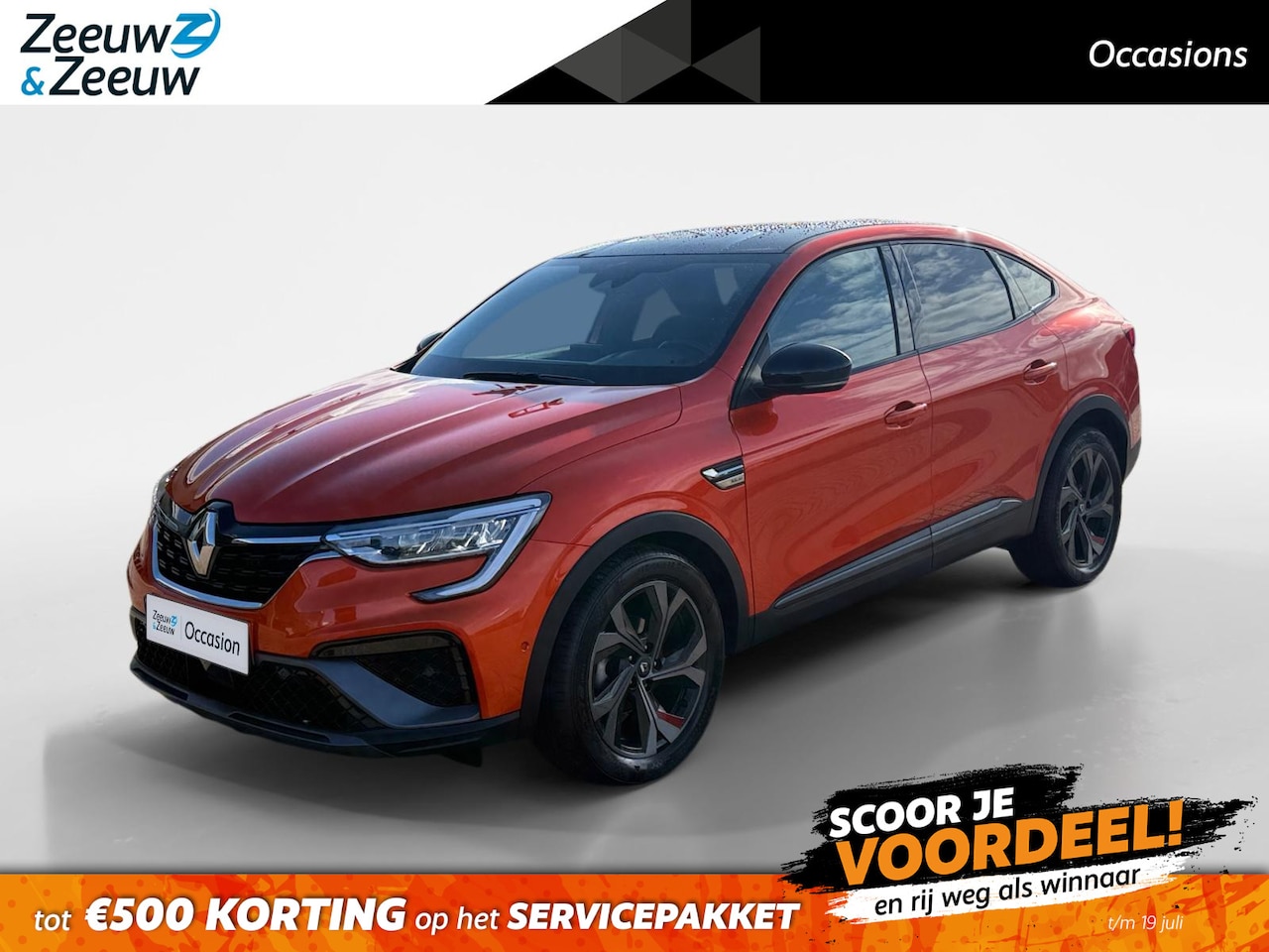 Renault Arkana - 1.3 TCe 140 RS-LINE *Automaat*Navi+Camera*Climate*Leder Bekleding*Parc Assist*VOL OPTIES! - AutoWereld.nl