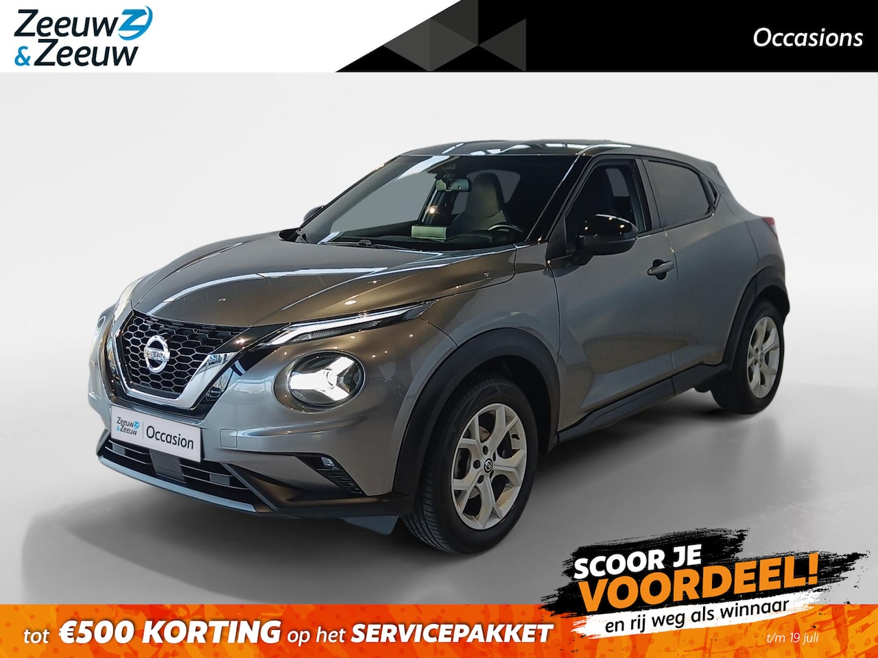 Nissan Juke - 1.0 DIG-T N-Connecta *Navi via Carplay*Camera*Climate Control*Trekhaak*Keyless Entry*LM.Ve - AutoWereld.nl