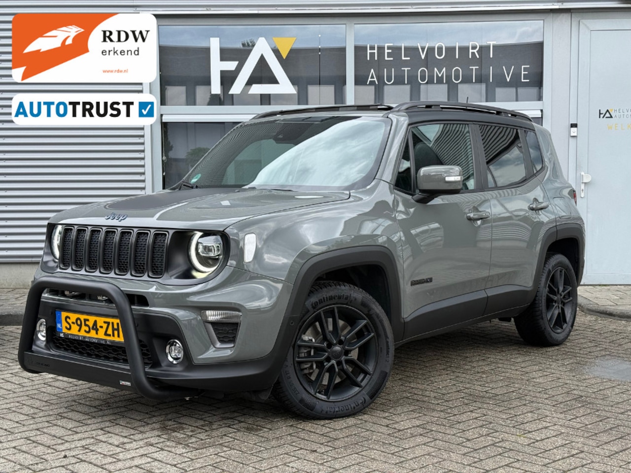 Jeep Renegade - 4xe 240 Plug-in Hybrid Ele. S | PANO | TREKHAAK | KENWOOD - AutoWereld.nl