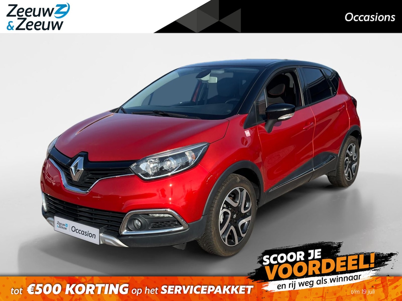 Renault Captur - 1.2 TCe Helly Hansen *Automaat*Navigatie*Parkeersensoren*Climate Control*Keyless Entry*LM. - AutoWereld.nl